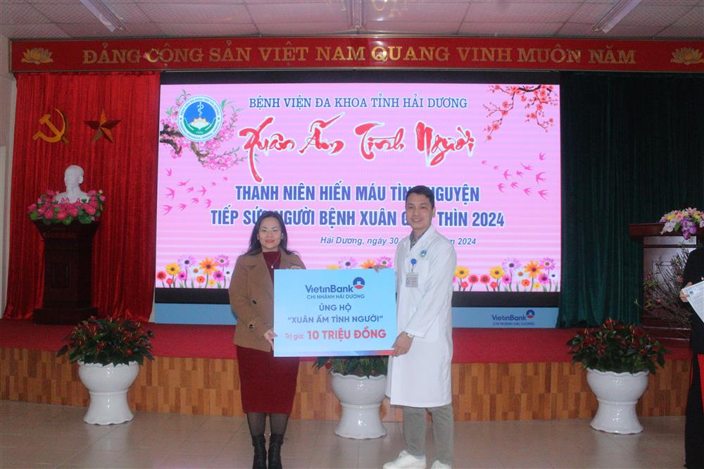 Chuỗi hoạt động chào đón Tết cổ truyền Giáp Thìn 2024 tại Bệnh viện Đa khoa tỉnh Hải Dương